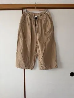 niko and ニコアンド　ハーフパンツ　ワイドパンツ　ベージュのサムネイル