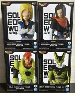 ドラゴンボールＺ　フィギュア　人造人間・セル　4体セット