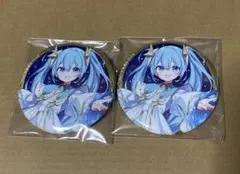 初音ミク　ココラボ　Xmas シークレット　シクレ　缶バッジ　2個セット　②