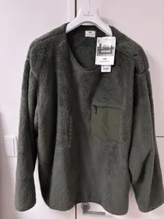 新品未使用ユニクロ　Engineered Garmentsフリースオリーブ4XL