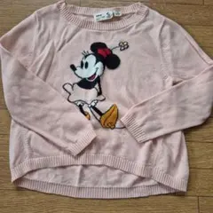 ユニクロ ミニーマウス セーター 110