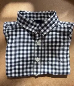 babyGap 半袖チェックシャツ 6-12ヶ月　70センチ　1歳誕生日