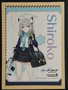ブルーアーカイブ シロコ ポートレート アニメイトカフェ 日本公式品 ブルアカ