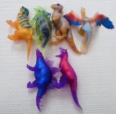 恐竜アタック　&co デアゴスティーニ　アンドコ　6体セット