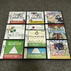 ニンテンドーDS 学習ソフト まとめ売り 10点 セット