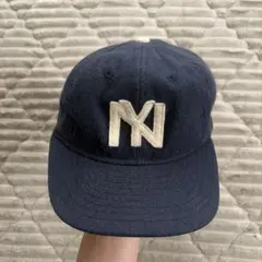 90's vintage NY ニューヨーク　ベースボール　キャップ　ノームコアのサムネイル