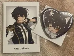 あんさんぶるスターズ ナンジャ ミニゲーム B賞 ハート缶バッジ 朔間凛月