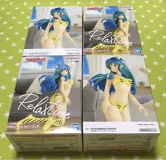 うる星やつら　フィギュア　ラム　4点セット　まとめ売り　リラックスタイム