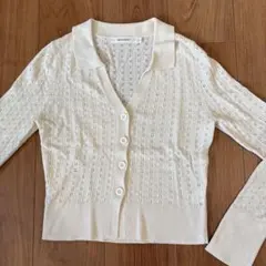 MOUSSY カーディガン アイボリー F