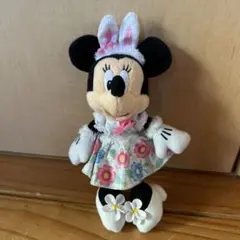 ミニーマウス ぬいぐるみバッジ ディズニーイースター2016