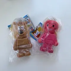 アンパンマン 2個セット　チーズ　りんごちゃん　ブロックラボスイング15 ガチャ
