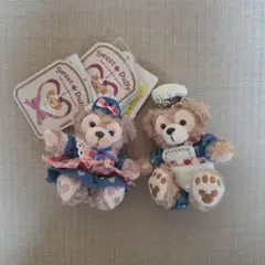 Sweet Duffy ダッフィー シェリーメイ ぬいぐるみストラップ