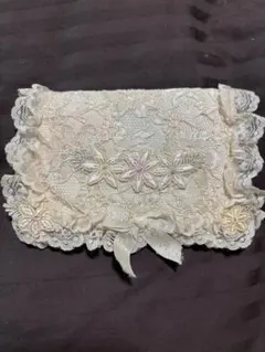 花柄レース ポケットティッシュケース