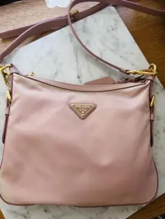 PRADA プラダ ナイロン ショルダーバッグ ピンクのサムネイル
