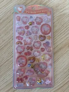 【正規品】うるちゅる　POPシール　　キティちゃん