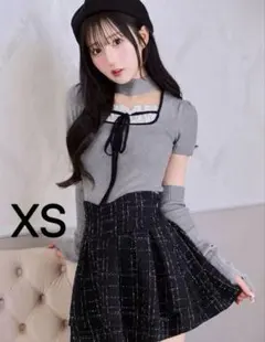 ミシェルマカロン 美脚になれる♡ツイードスカート（インナーパンツつき）xs