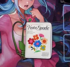 【正規品・未使用】Kate Spade 二つ折り財布 フラワーデザイン.
