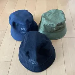 COMME CA ISM 子供用帽子3点セット