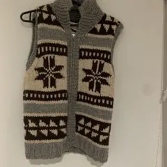 コーエン　カウチンニットベスト ジップアップ Ｌ