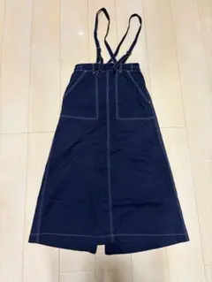 wcloset サスペンダー付き ステッチデザイン スカートのサムネイル