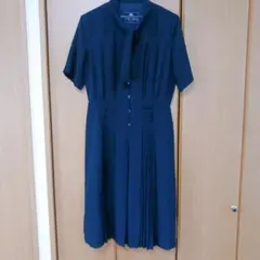 東京ソワール　TOKYO SOIR　ブラックフォーマルワンピース