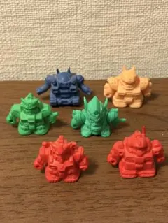 SDガンダム 消しゴム 6体セットのサムネイル