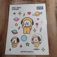 BTS BT21 ウォールデコステッカーCHIMMY