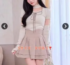 ミシェルマカロン 殿堂入り!!美脚になれるスカート♡ くすみピンク Sサイズのサムネイル