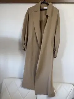 【お値下げ】green label relaxing ベージュロングコート