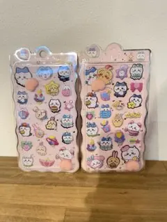 大幅値下げ ちいかわ ボンボンドロップシール ぷっくり 立体 シール 2枚セット