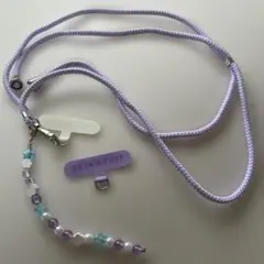 SKINNYDIP♡ラベンダー スマホショルダーストラップ
