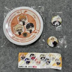 くら寿司 ハイキュー 寿司皿 烏野高校 木兎光太郎 宮侑 缶バッジ