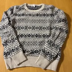 UNIQLO ノルディック柄 セーター Mサイズ