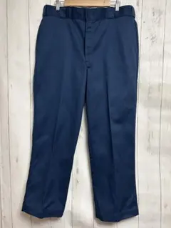 90s USA製 Dickies 874 ワークパンツ 黒 W38L32 タロン Dickies（ディッキーズ） 90s USA製 874 YKK ワークパンツ メンズ 表記
