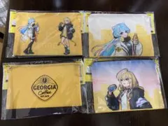ジョージアモンスターストライクオリジナルフラットポーチ4種