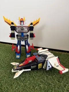 アオシマ ミニ合体 合体ロボット トライダー G7 27号 希少 昭和レトロ