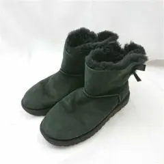 アグ UGG 1016501 ムートンブーツ ブラック系 24cm レディース