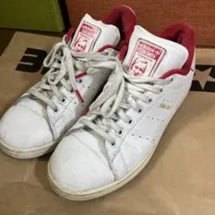 adidas Stan Smith ホワイト/レッド　27cm
