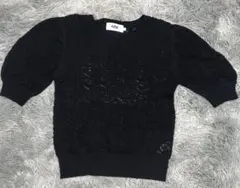 AZUL ニットトップス ブラック