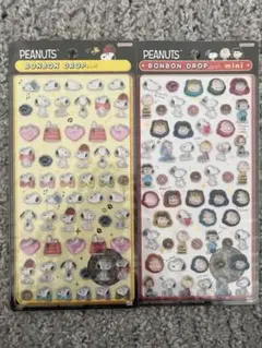 正規品　ボンボンドロップシール　ピーナッツ　スヌーピー　2セット