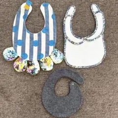 おしゃれ⭐︎リバーシブルスタイ×3枚セット chuBBie.co TENERITA