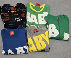 Baby Doll トレーナー、パーカー、ロンティー 90cm　5枚セット
