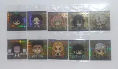 鬼滅の刃　ウエハース　にふぉるめーしょん　シール　ステッカー　まとめ売り