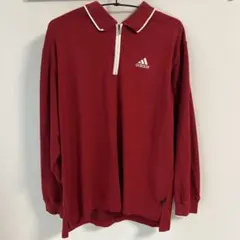 adidas CLIMALITE ハーフジップシャツ アディダス