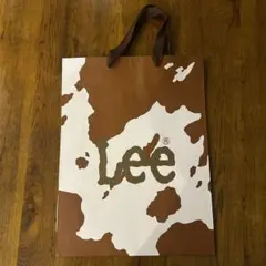 Lee ショップ袋 カウ柄 ショッパーのサムネイル