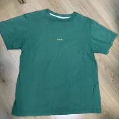 BEAMS BOY 半袖 Tシャツ グリーン 刺繍ロゴ サイズ2のサムネイル