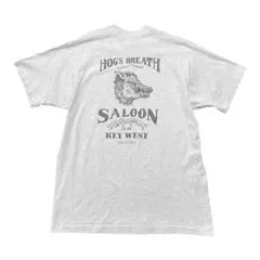 90S USA製 ヴィンテージ サルーン イノシシ バックプリント Tシャツ