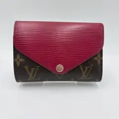 極美品✨ ルイヴィトン モノグラム マリールー コンパクト 三つ折り