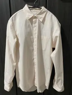 無印良品 洗いざらしブロード長袖シャツ紳士Ｓ・ライトピンク