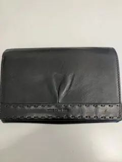 COMME CA DU MODE 長財布 ブラック レザーのサムネイル